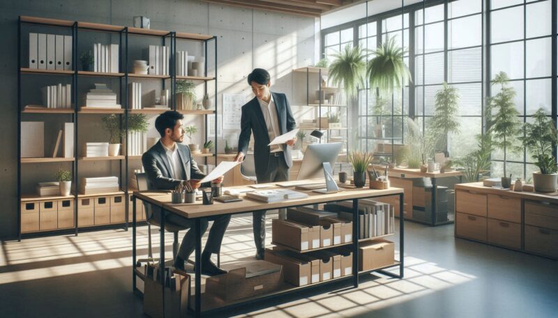 職場における、人の机に物を置く心理とは?