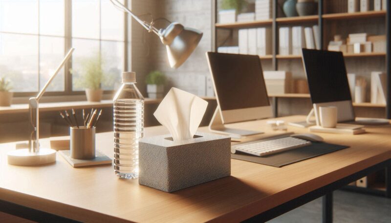 なぜかティッシュの上に物を置く行動に隠された心理