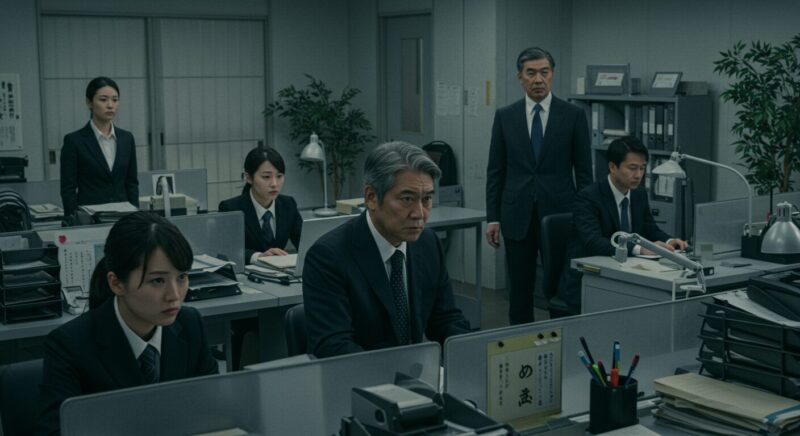 上司に怯えながら仕事