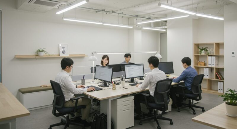 おっとりした人が多い職場で働こう！