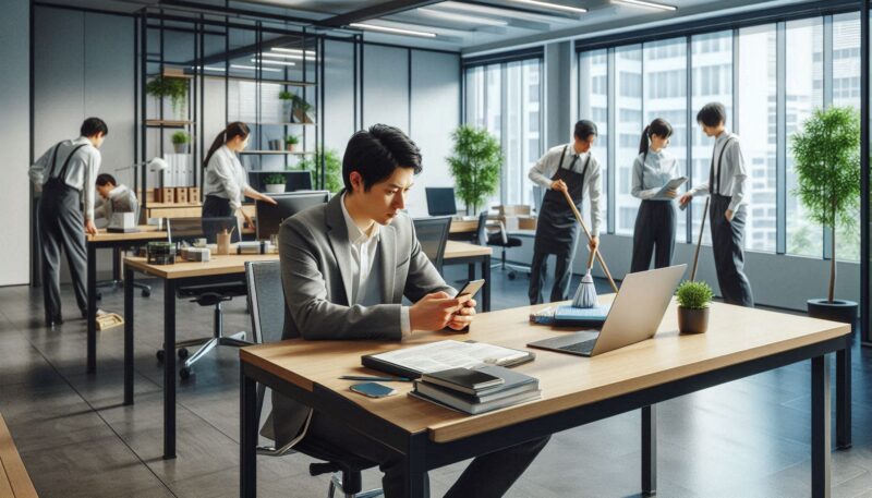 職場にいる掃除しない人の心理と見て見ぬふりする人の本音