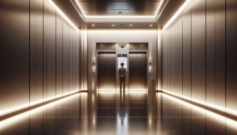 気まずいエレベーターで使える!心の平穏を保つ最終手段
