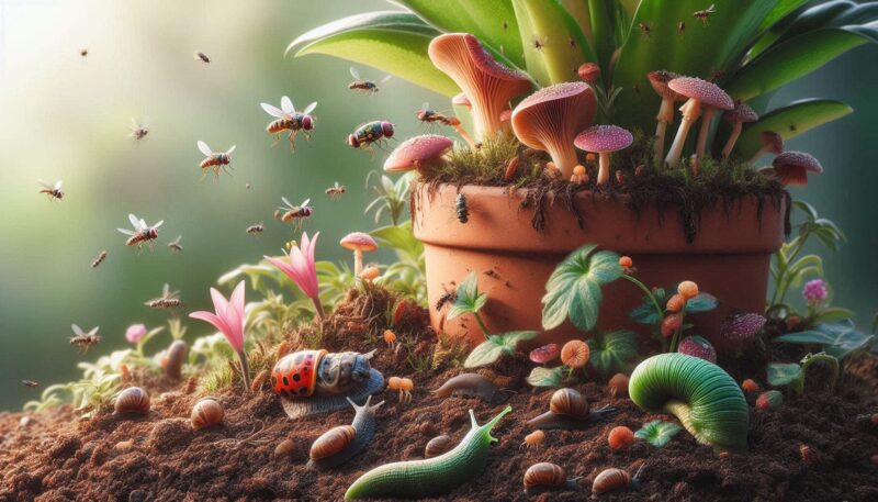 隣人のガーデニングが原因?庭で大量発生する不快な虫の種類