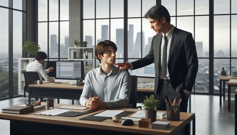 欠点ばかり指摘する上司のターゲットにされやすい人の特徴