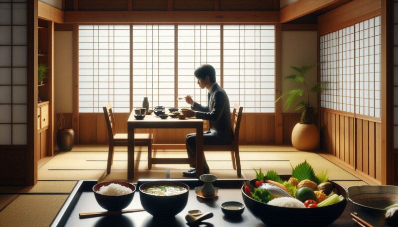 健康的な1日のための食事と運動を組み込んだスケジュール