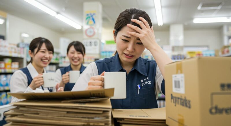 同じパートなのに仕事量が違うのはずるい！