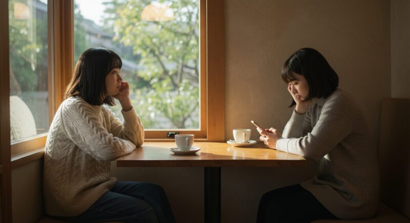 昔の友達といて居心地が悪いと感じたら
