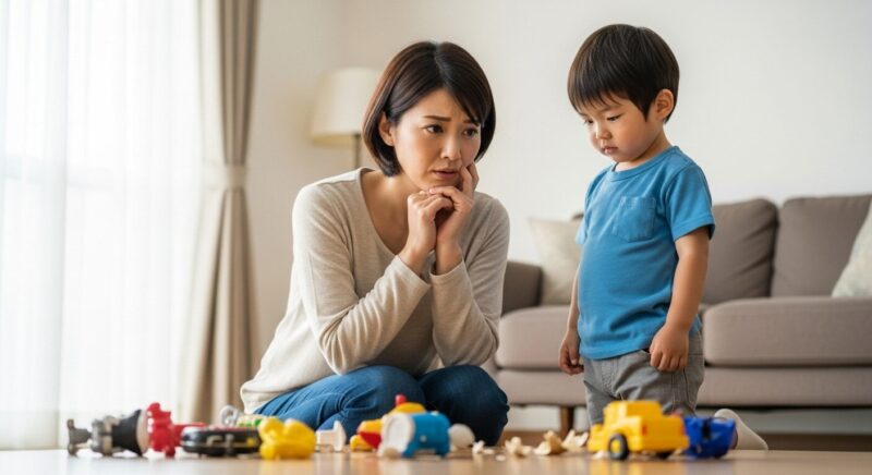 子供が物を壊す時の叱り方｜原因と年齢別の正しい対応法を解説