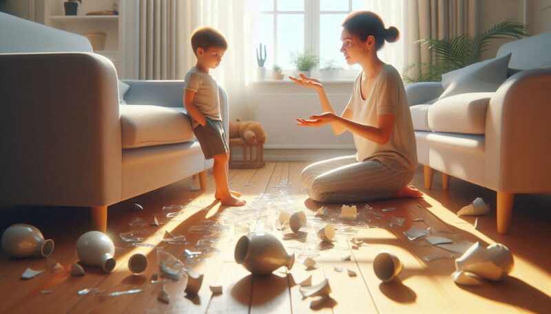 物を壊す以外の「代替行動」を促す方法