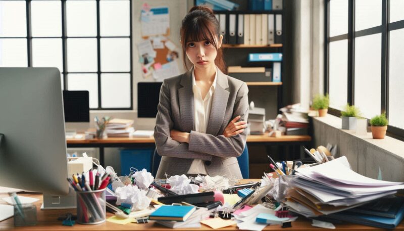 デスクが綺麗な女性が手に入れている3つのメリット