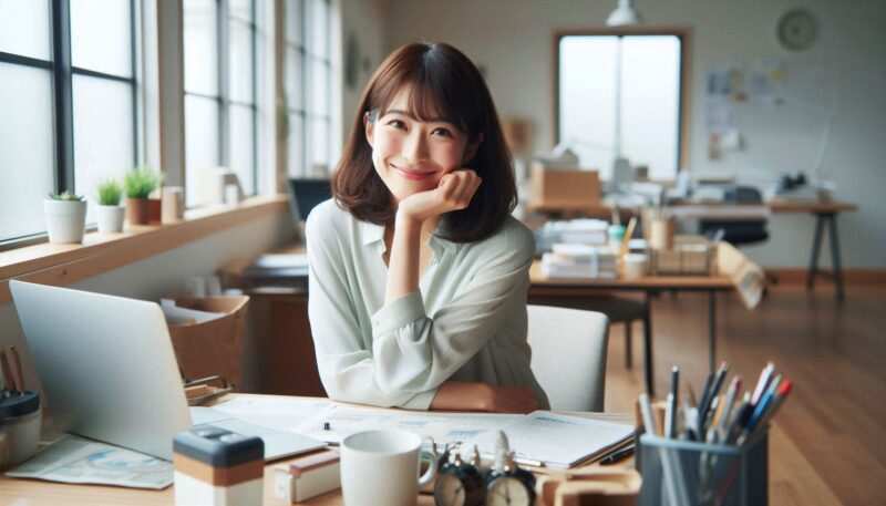 会社のデスクに何も置かない人の性格から学ぶ整理術