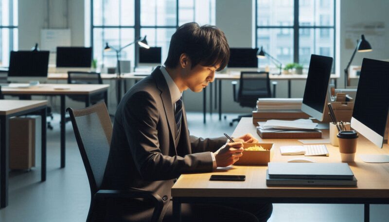 会社でお昼ご飯を食べる場所がない…そんな時の探し方と最終手段