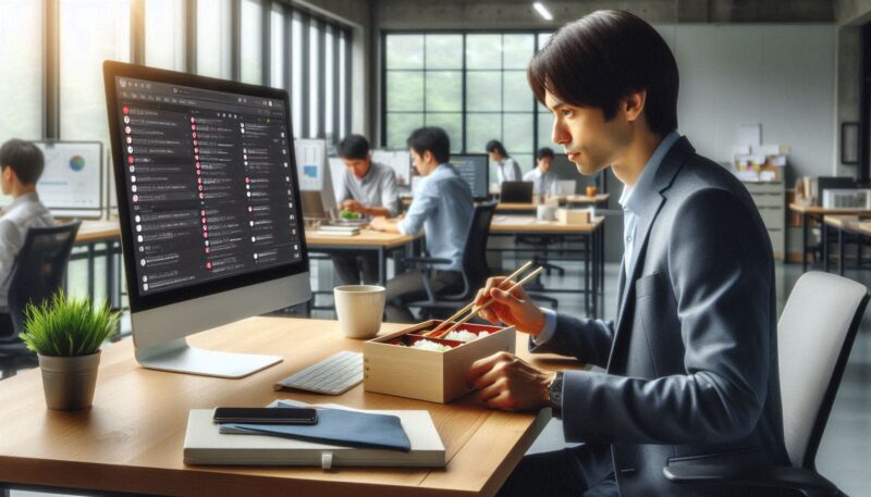 PCデスクでご飯を食べるなら？デスクと食事を兼用する際の注意点