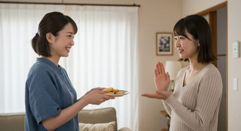 手作りの食べ物がありがた迷惑な時の断り方